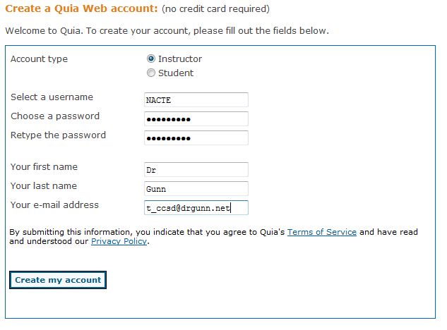 01c fill out info